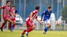 Ivn Gonzlez, durante el Oviedo-Lugo de Divisin de Honor