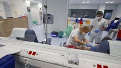 En la imagen, el Hospital de D�a Oncohematol�gico del CHUF