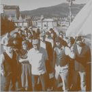 Momento de la grabaci�n del documental. 