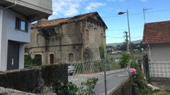 El antiguo transformador de Fenosa entre Licenciado Molina y la avenida de Mar�n, en Pontevedra, en una imagen de archivo