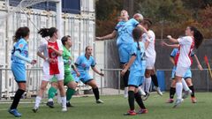 Imagen de archivo del partido entre la EFM Concello de Boiro y la SD O Val.