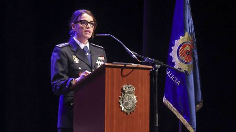 Cristina Ochoa es la primera mujer que es comisaria de Policía Nacional en Ferrol y Narón
