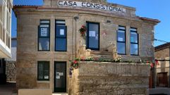 La biblioteca est� ubicada en la antigua casa consistorial