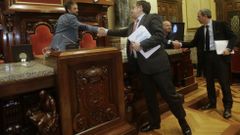 Pleno municipal en A Coru�a 