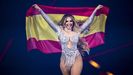 Melody, durante la semifinal de Eurovisin