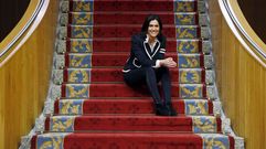 Paula Prado, que ayer cumpli� 44 a�os, dice que nunca se plante� abandonar la pol�tica.