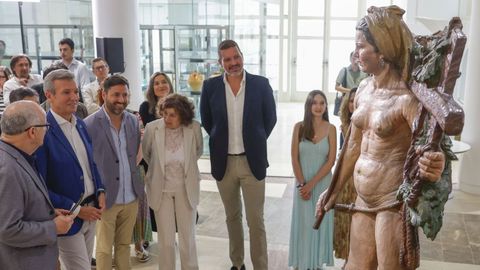 Acto de recepci�n de �A Santa� de Francisco Asorey