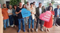 Presentaci�n de las candidaturas del BNG al Congreso y al Senado por Lugo con la presencia de Ana Pont�n