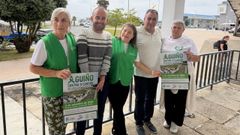 Ramona Paz, �lex Vidal, Mar�a Jes�s Paz, Jos� Antonio Santamer�a y Teresa Sampedro, en la presentaci�n.