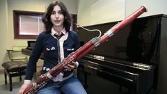 Patricia Castro � vicedirectora do Conservatorio e profesora de fagot