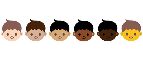 Nuevos emojis con distintos colores de piel