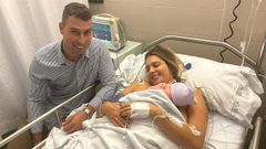 Aylen, primera ni�a que nace en el Cl�nico de Santiago por ces�rea con acompa�ante