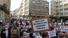 Manifestaci�n este domingo en Mar�n contra los recortes en la sanidad p�blica