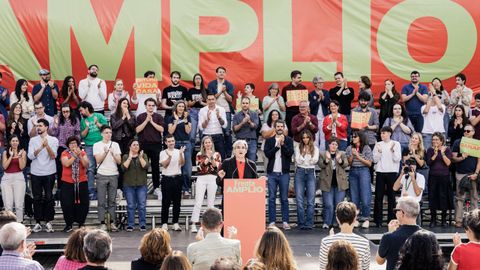 Presentaci�n de la candidatura de izquierdas del Frente Amplio.