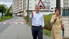 Los concejales del PP de Pontevedra Rafa Dom�nguez y Beatriz Rey