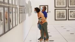 Visitantes no Museo de Pontevedra