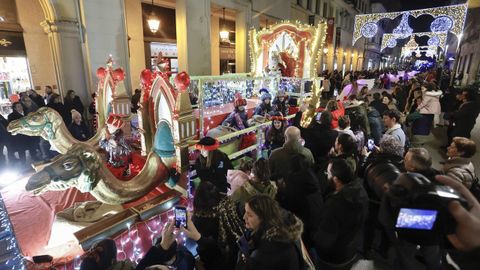 La cabalgata de Lugo fue una de las ms multitudinarias de los ltimos aos.