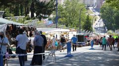 Imagen del feir�n que se celebr� en Vilaboa el d�a 12