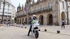 La Polic�a Local de Lugo comenzar� esta semana a patrullar el centro en moto