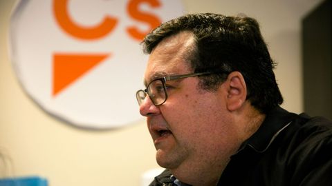 Luis Pacho, candidato de Ciudadanos a la alcalda de Oviedo.