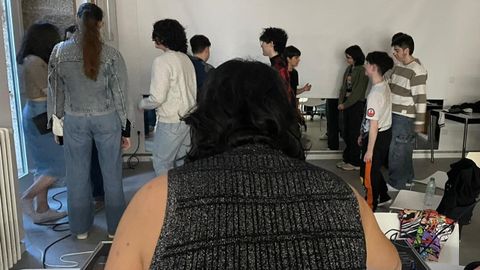 Taller de disy�quey en Santiago de Compostela con Se�ora DJ