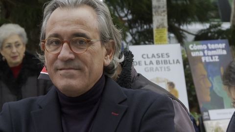 El exalcalde de Ganda, Arturo Torr, en una imagen a su llegada a la Audiencia de Valencia en diciembre del 2022. La Fiscala peda entonces para locho aos de crcel por los delitos de malversacin de caudales pblicos y fraude en la contratacin