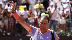 Rafa Nadal cae derrotado en la segunda ronda del Masters 1000 de Roma contra Hurkacz