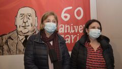  La vicesecretaria general del PSOE, Adriana Lastra, y la delegada del Gobierno en Asturias y nica candidata a la Secretara General de Agrupacin Municipal Socialista de Oviedo (AMSO), Delia Losa 