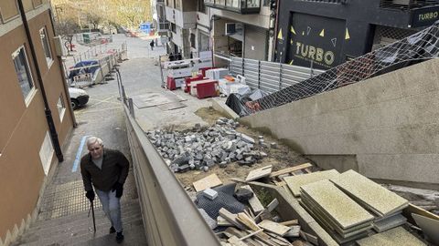 An queda trabajo por hacer en varios puntos (en la imagen, la confluencia con la calle San Francisco).