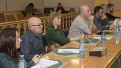 Imagen de un pleno de Carballo