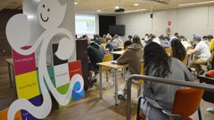 Una de las presentaciones para el nuevo alumnado en el campus