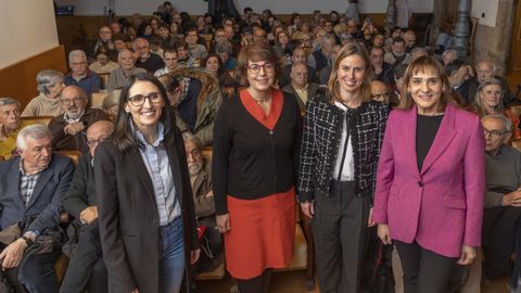 Rosa Crujeiras, Alba Nogueira, Maite Flores y Mar�a Jos� L�pez Couso