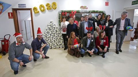 Decoracin navidea en la Diputacin de Pontevedra