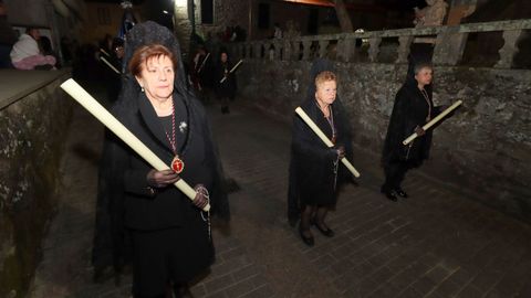 Procesi�n del Ecce Homo y la Virgen de la Amargura en Boiro