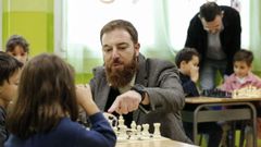 Los profesores del club Xadrez Ourense abrieron el proyecto en el colegio Concepci�n Arenal