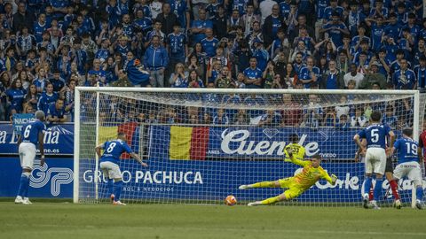 Final del play off de ascenso entre el Real Oviedo y el Mirandés