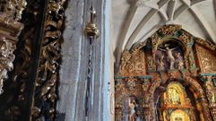 El bastn de mando del ltimo juez de A Lanzada se conserva en la iglesia de San Gins de Padrin, en Sanxenxo