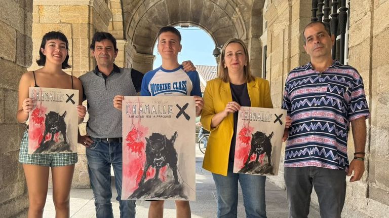 El nuevo montaje de alumnado del IES Antonio Fraguas presentado este mi&eacute;rcoles en el Concello