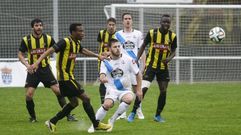 Las im�genes del partido Ribadumia contra Deportivo B