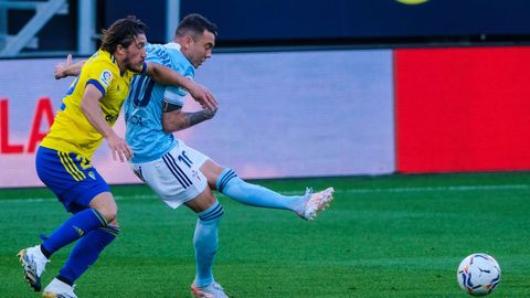C�diz-Celta (0-0) el 18 de abril del 2021.
