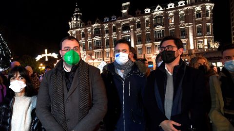 Adri�n Barb�n participa en la marcha de apoyo a Kevin.Adri�n Barb�n participa en la marcha de apoyo a Kevin