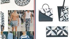 Composici�n donde se puede ver los parecidos entre los dise�os de Sargadelos y las prendas de Dolce&Gabbana