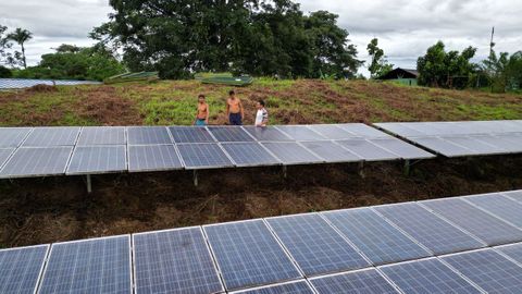 Imagen de una zona deforestada en terceros pases