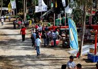 Una vista de la exposici�n durante la jornada de ayer en Sergude.