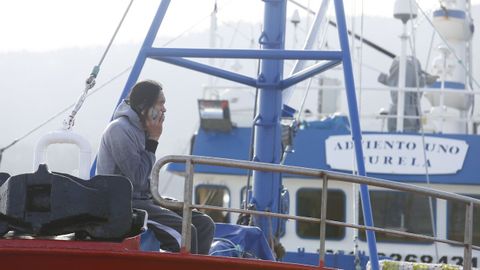 Un tripulante del pesquero Adviento Uno