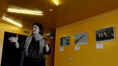 La directora del Muncyt, en la presentaci�n de la nueva muestra