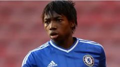 El futbolista belga Lamisha Musonda, durante su etapa en el Chelsea