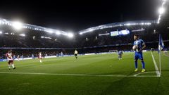 Imagen del Deportivo-Majadahonda disputado en el estadio de Riazor