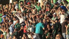Aficionados del Racing el pasado curso.