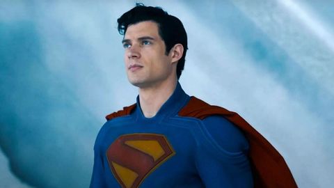 David Corenswet, actor estadounidense que encarna a Superman en esta nueva entrega. 